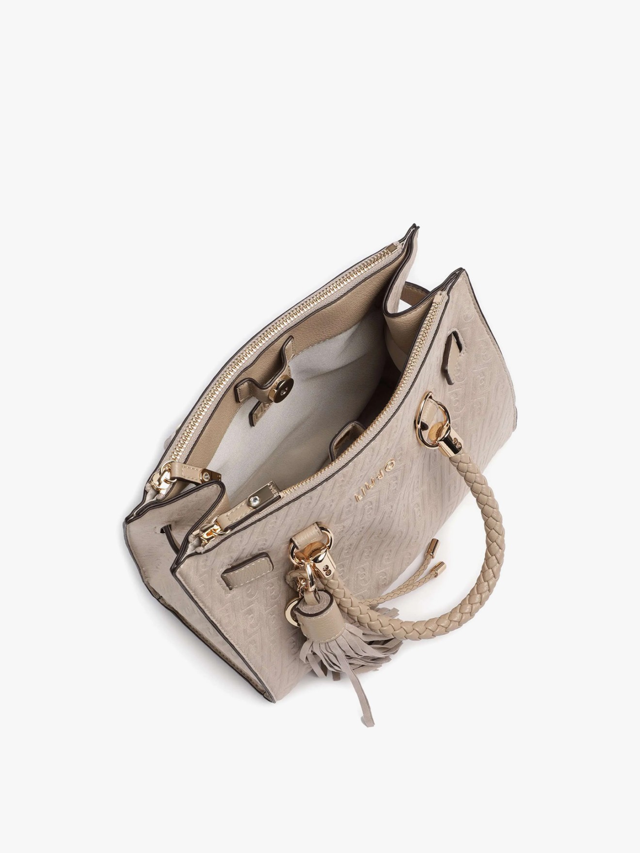 Mala de M�o com Padr�o Monograma