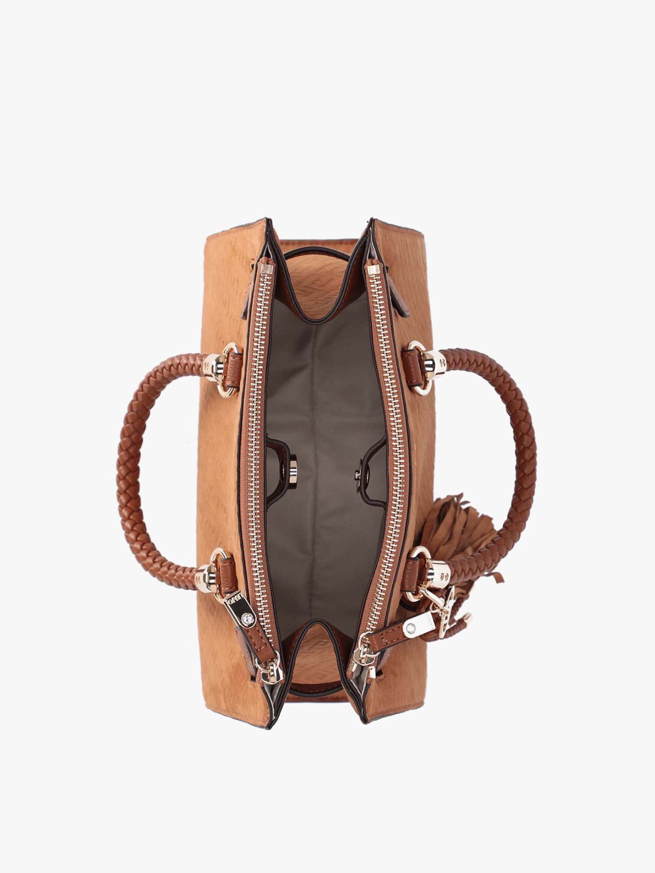 Mala de M�o com Padr�o Monograma