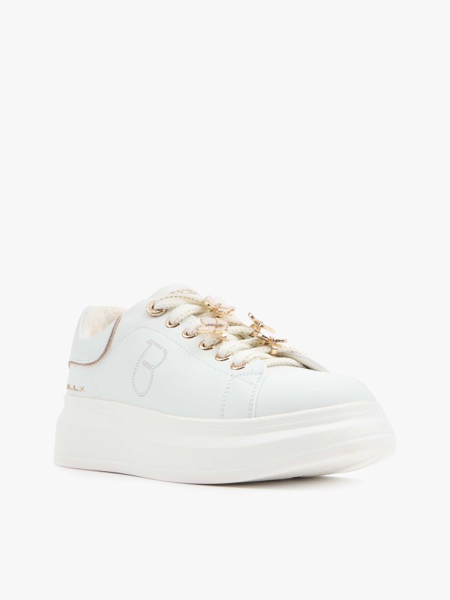 Sapatilhas em Pele Astrid