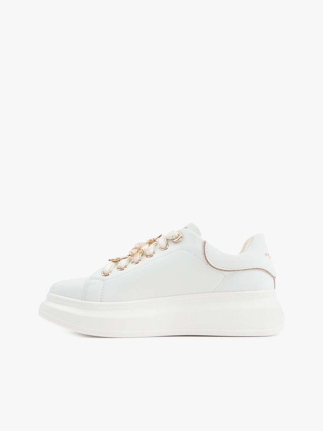 Sapatilhas em Pele Astrid