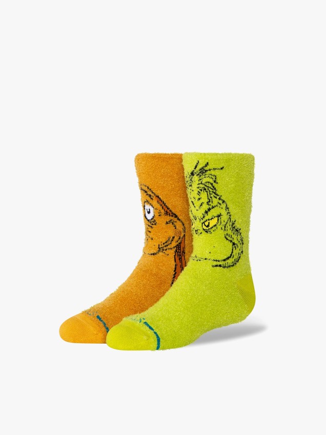 Meias Felpudas The Grinch & Max