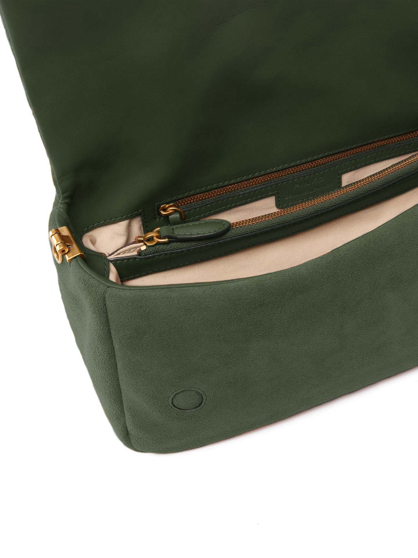 Mala de Ombro Pinko Click Soft em Pele