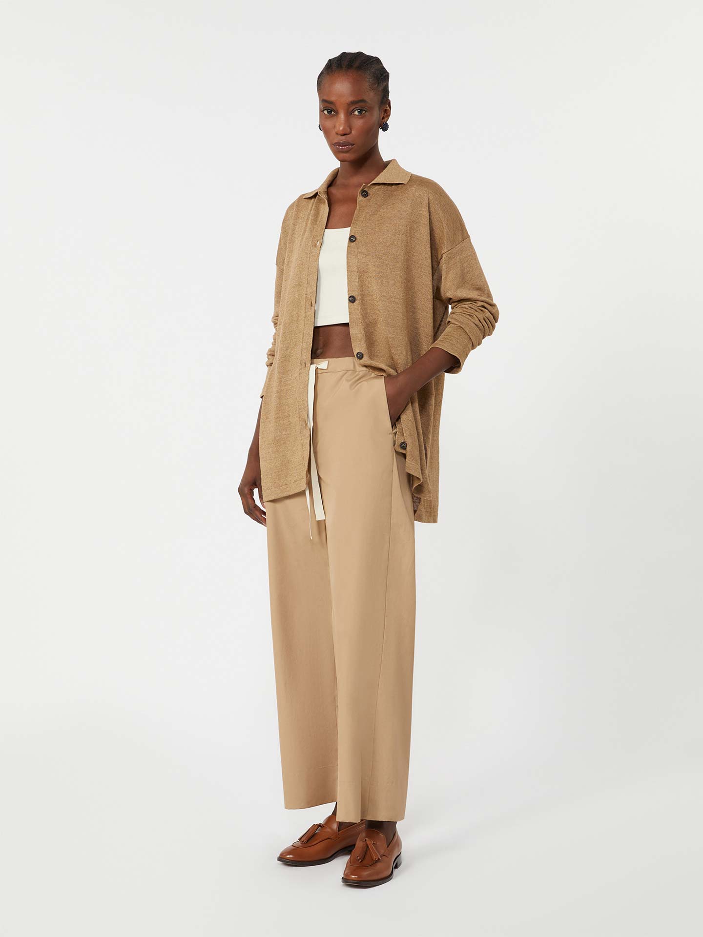 Calças de Perna Reta SMMARGENTO