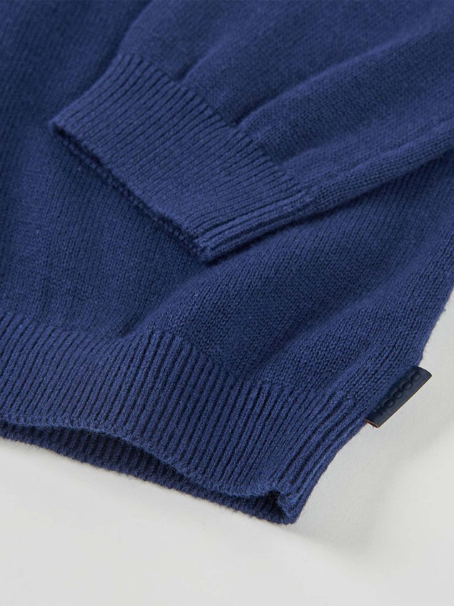 Casaco de Malha de Algodão