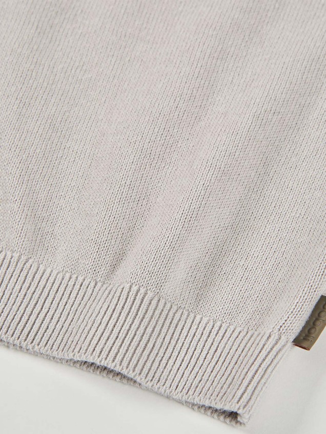 Casaco de Malha de Algodão