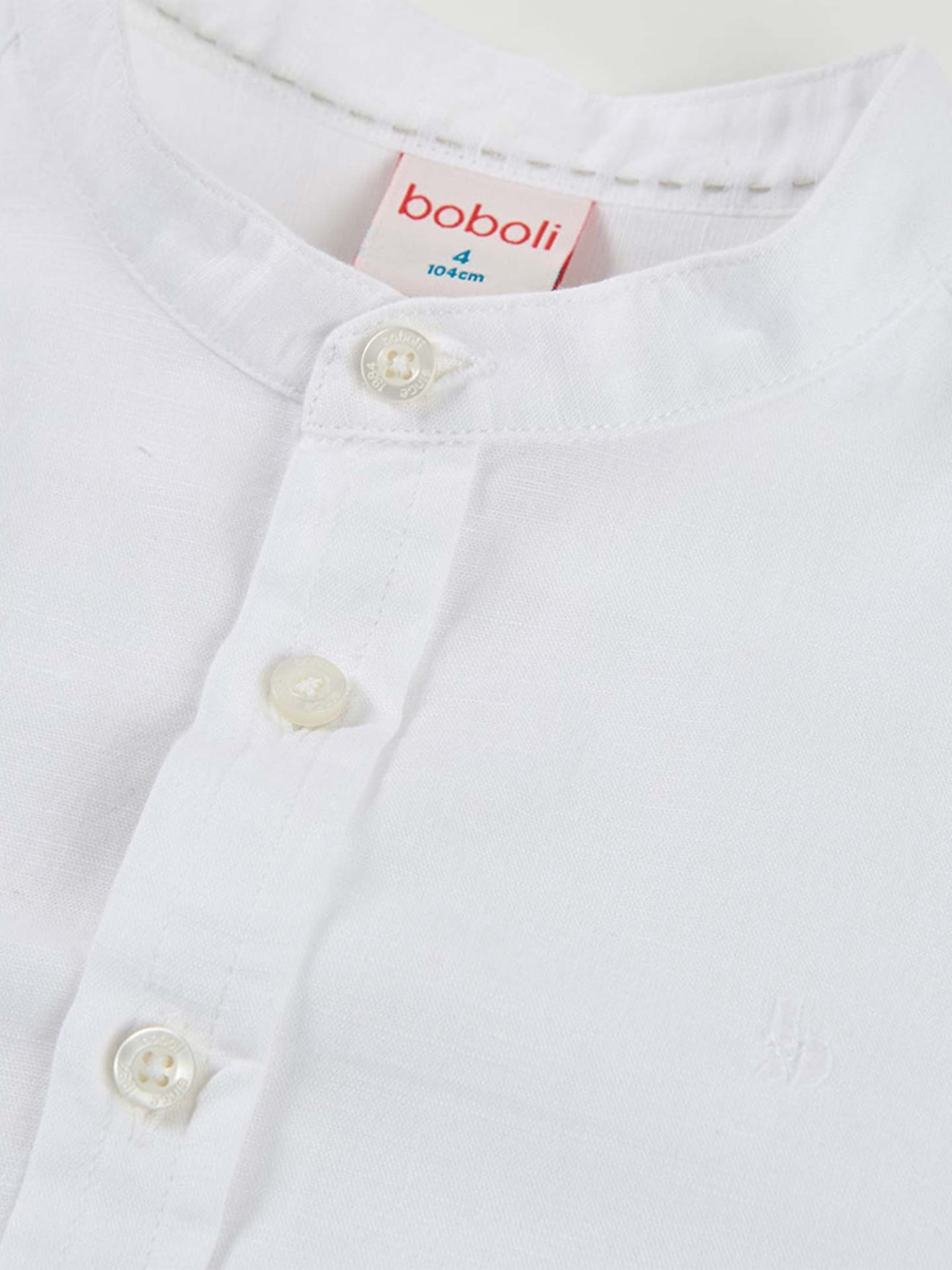 Camisa com Gola Mao