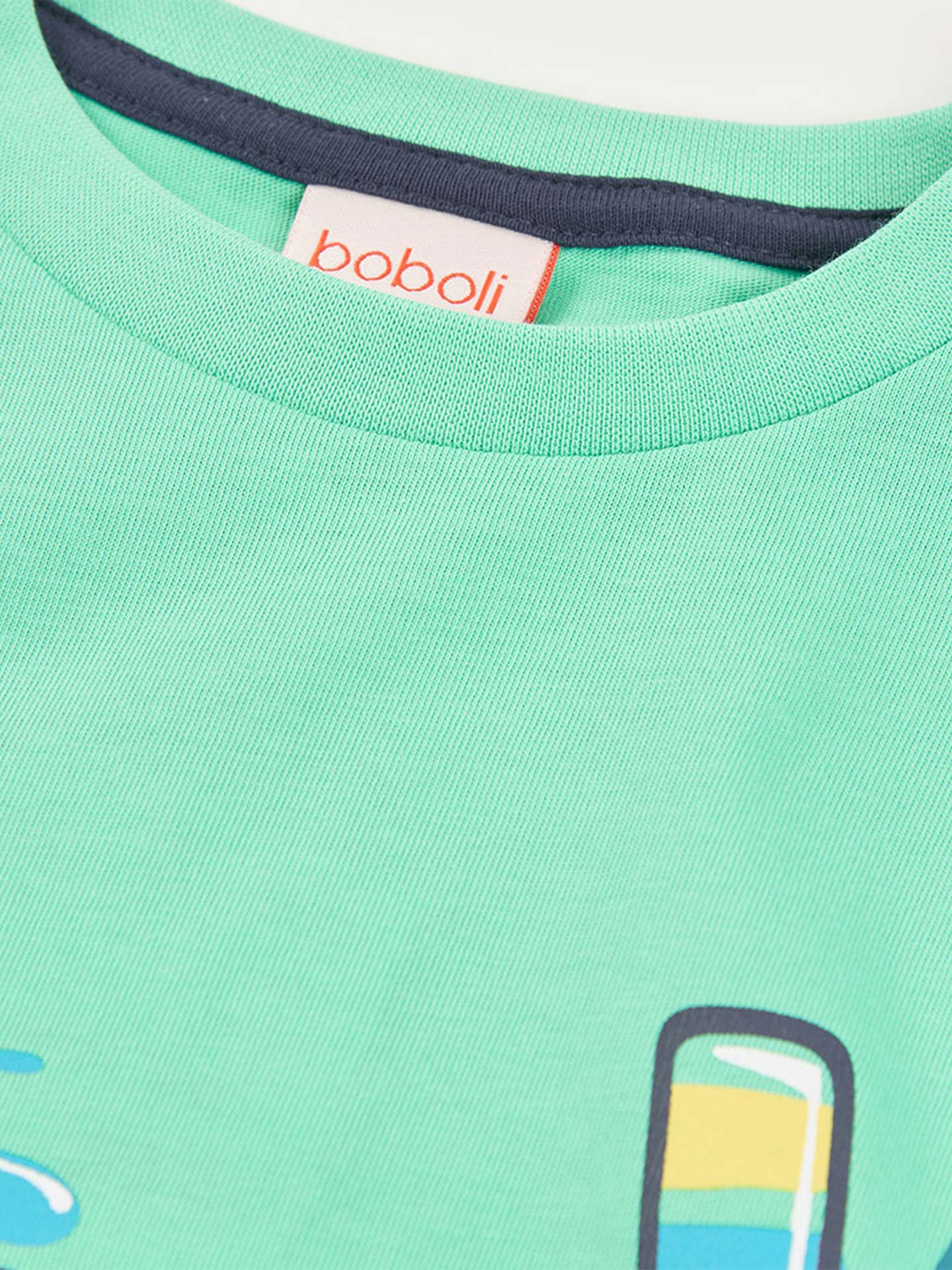 T-shirt com Estampado de Mergulho