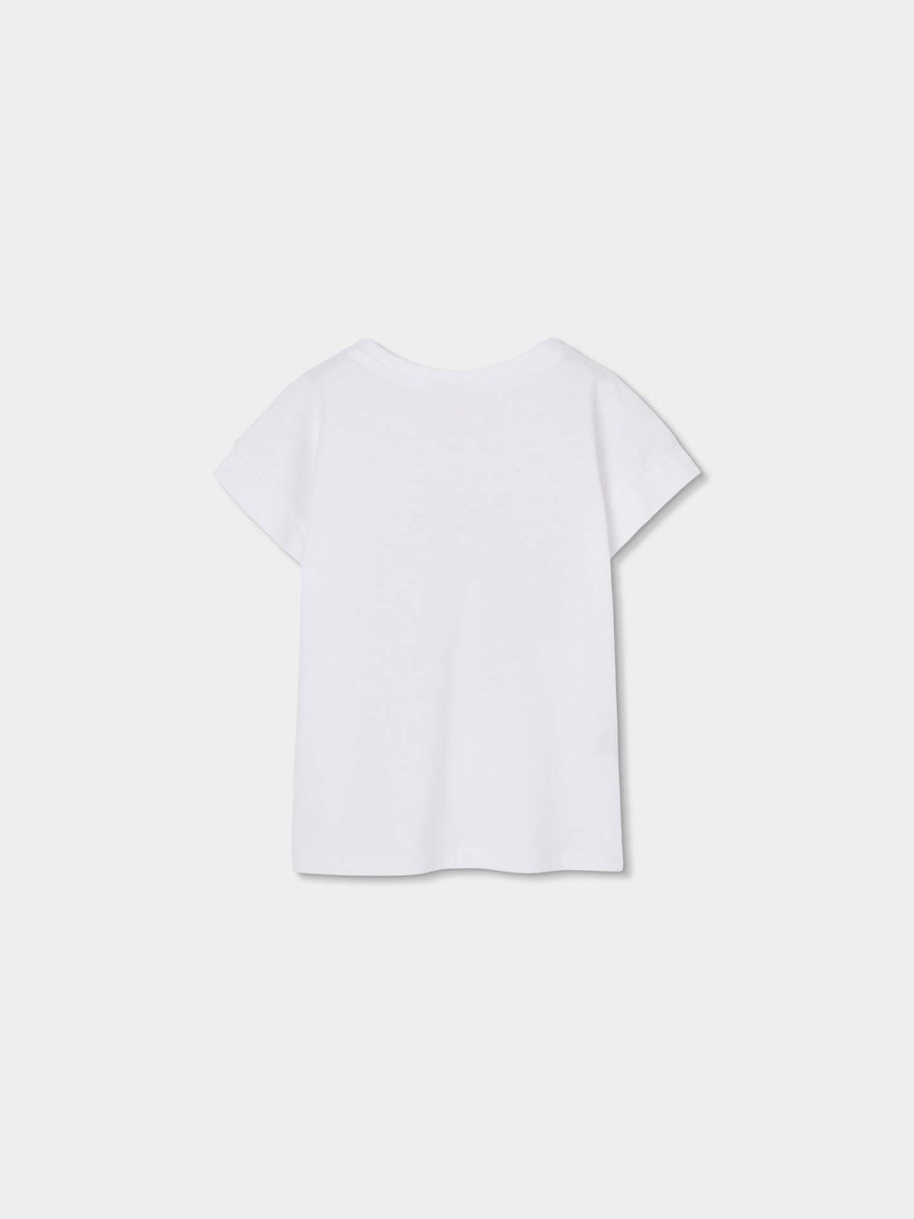 T-shirt de Algodão Estampada