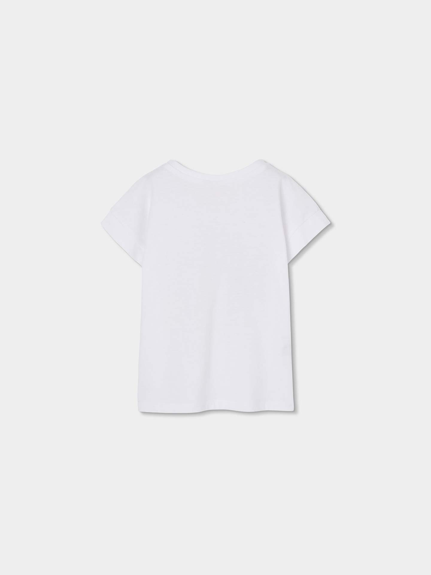 T-shirt de Algodão Estampada