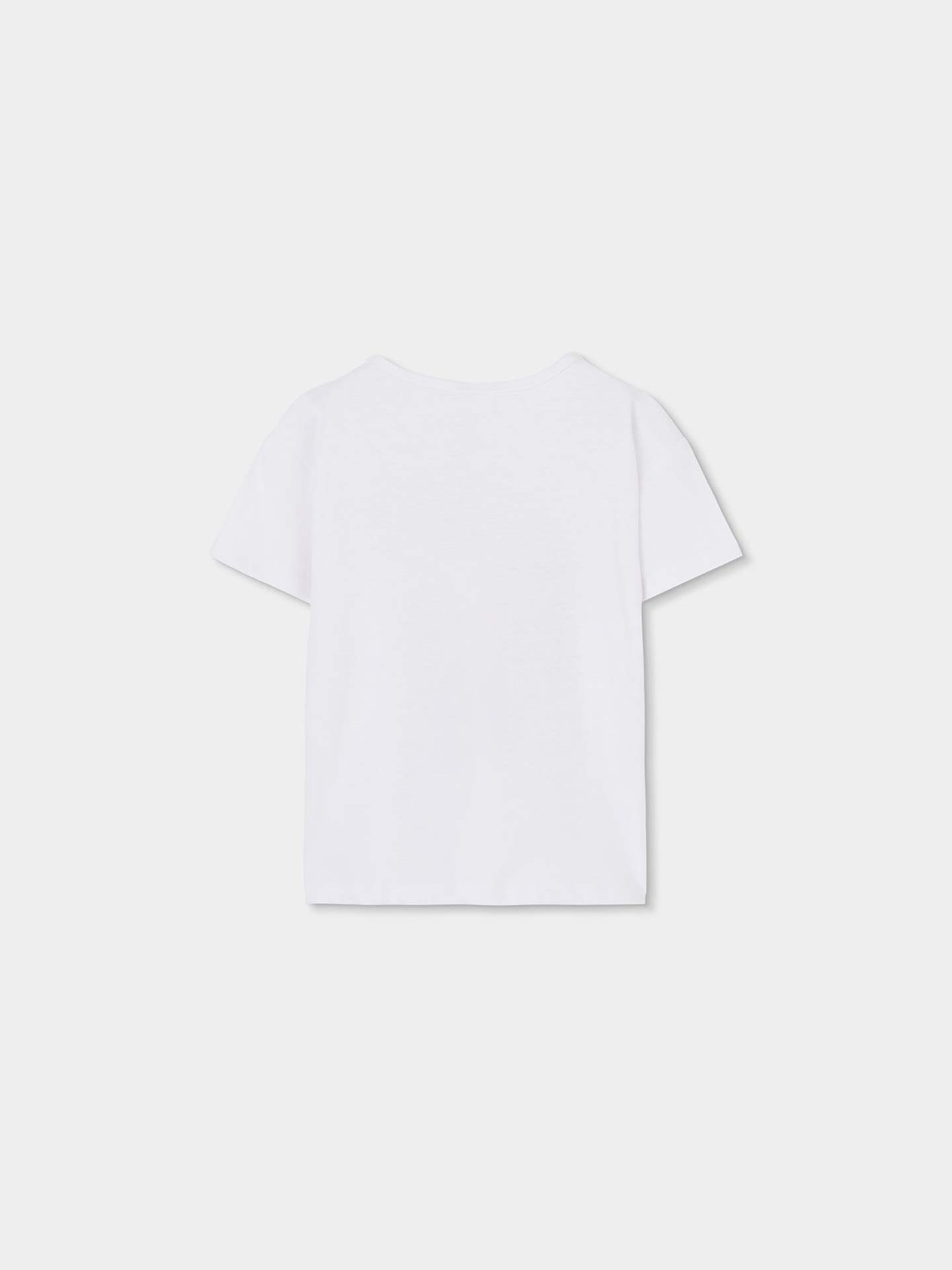 T-shirt de Algodão Estampada