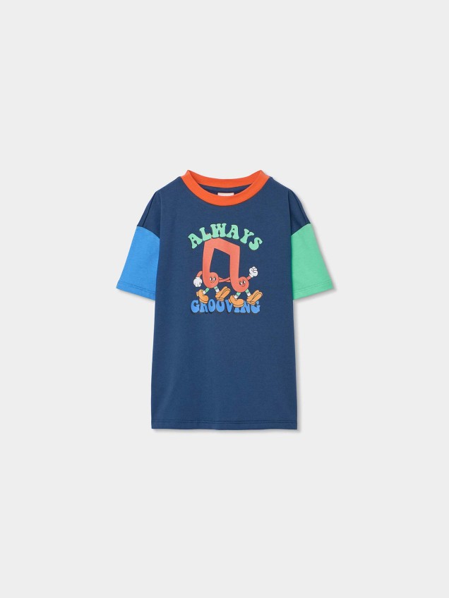 Pijama de Manga Curta e Calções