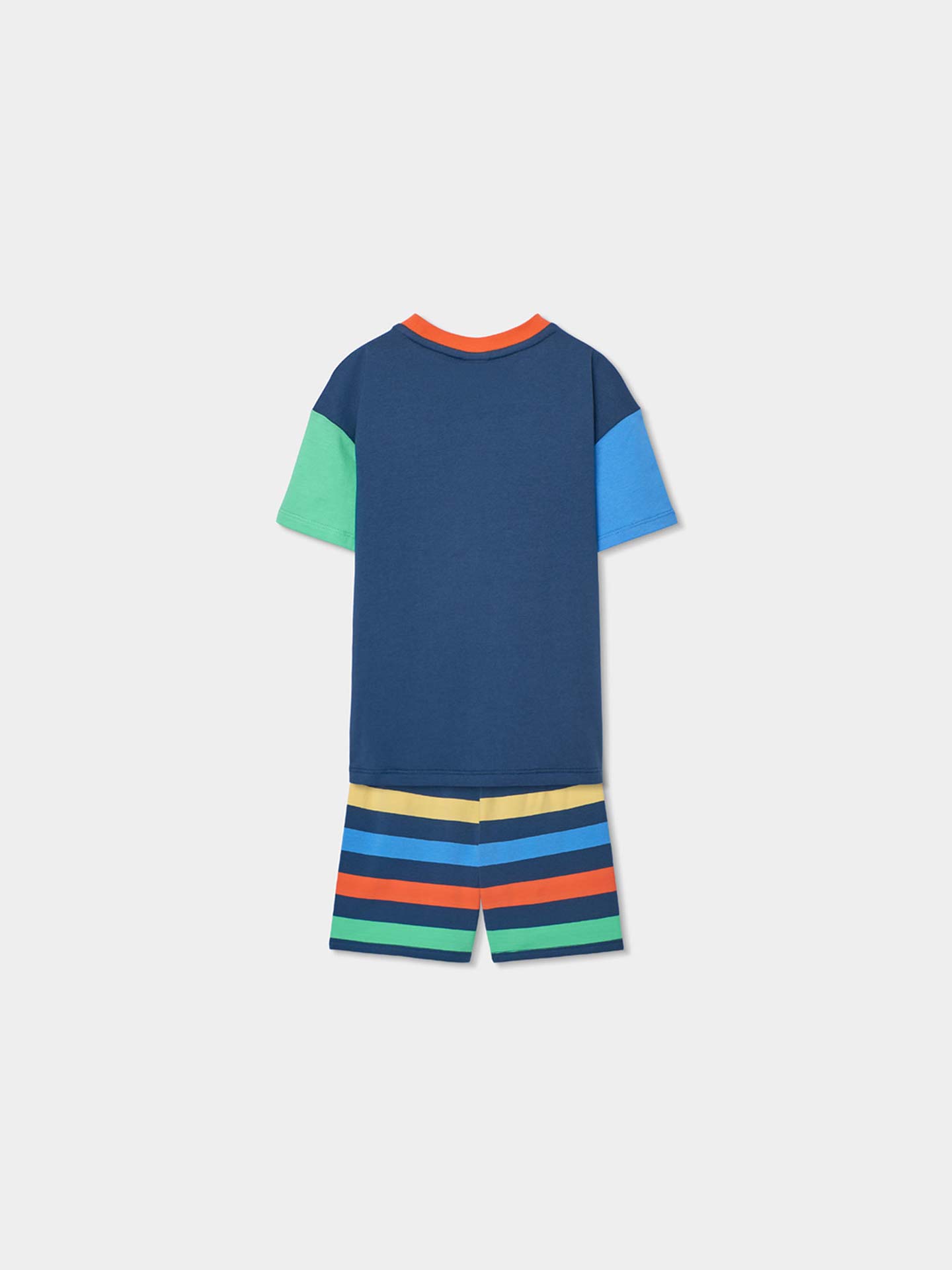 Pijama de Manga Curta e Calções