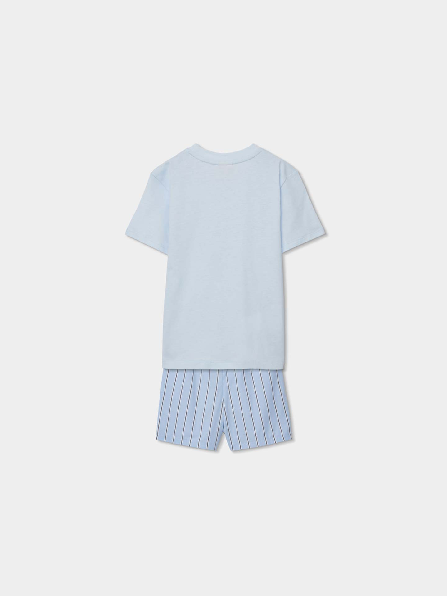 Pijama de Manga Curta e Calções