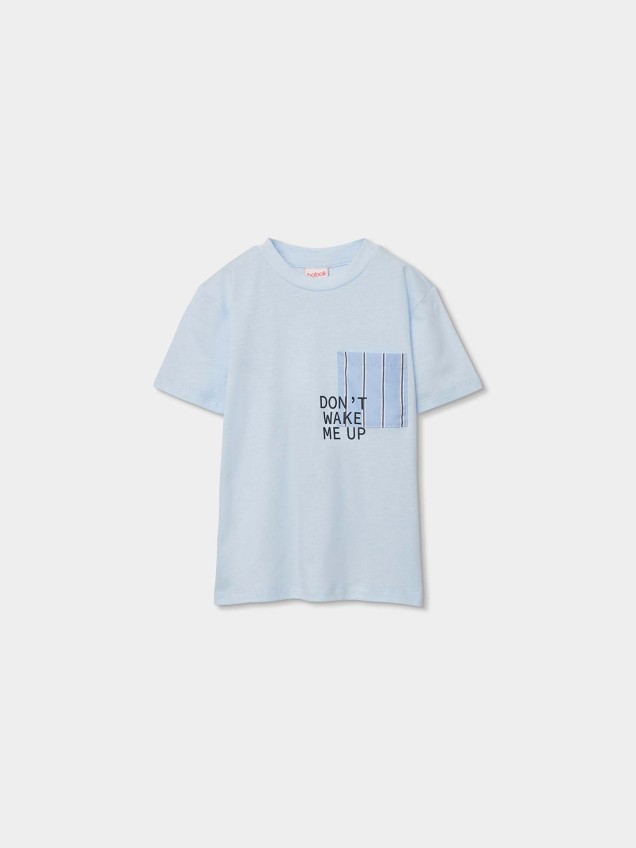 Pijama de Manga Curta e Calções