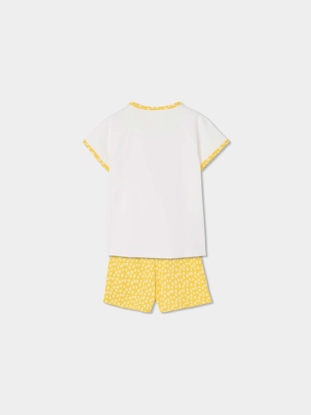Pijama com Estampado Floral