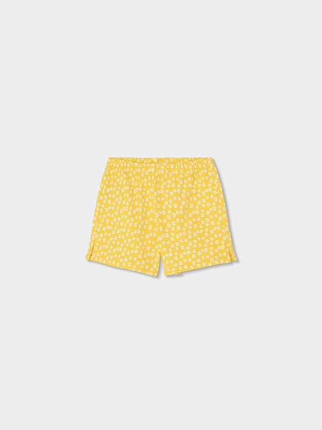 Pijama com Estampado Floral