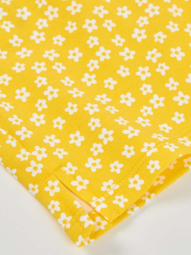 Pijama com Estampado Floral