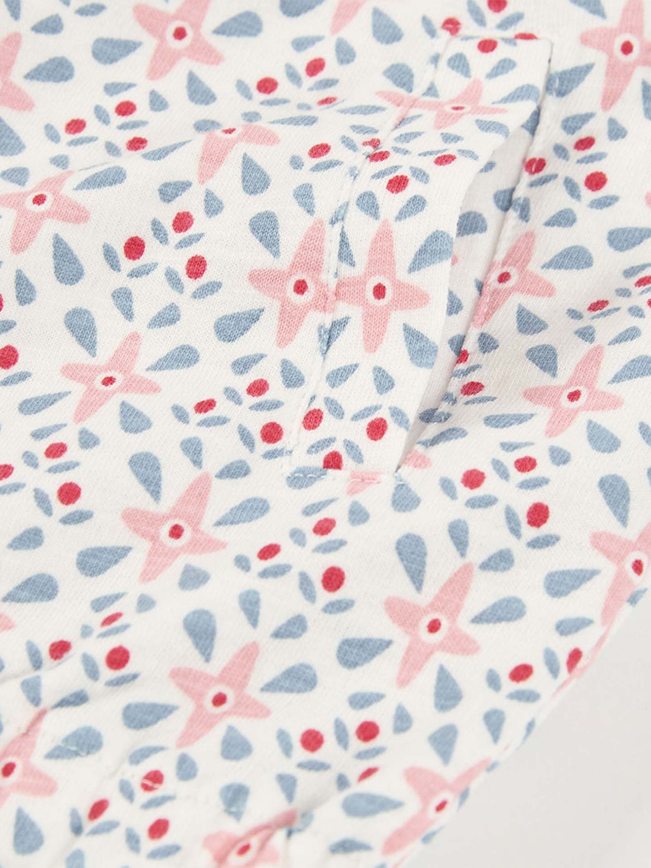 Casaco Estampado com Capuz Remov�vel