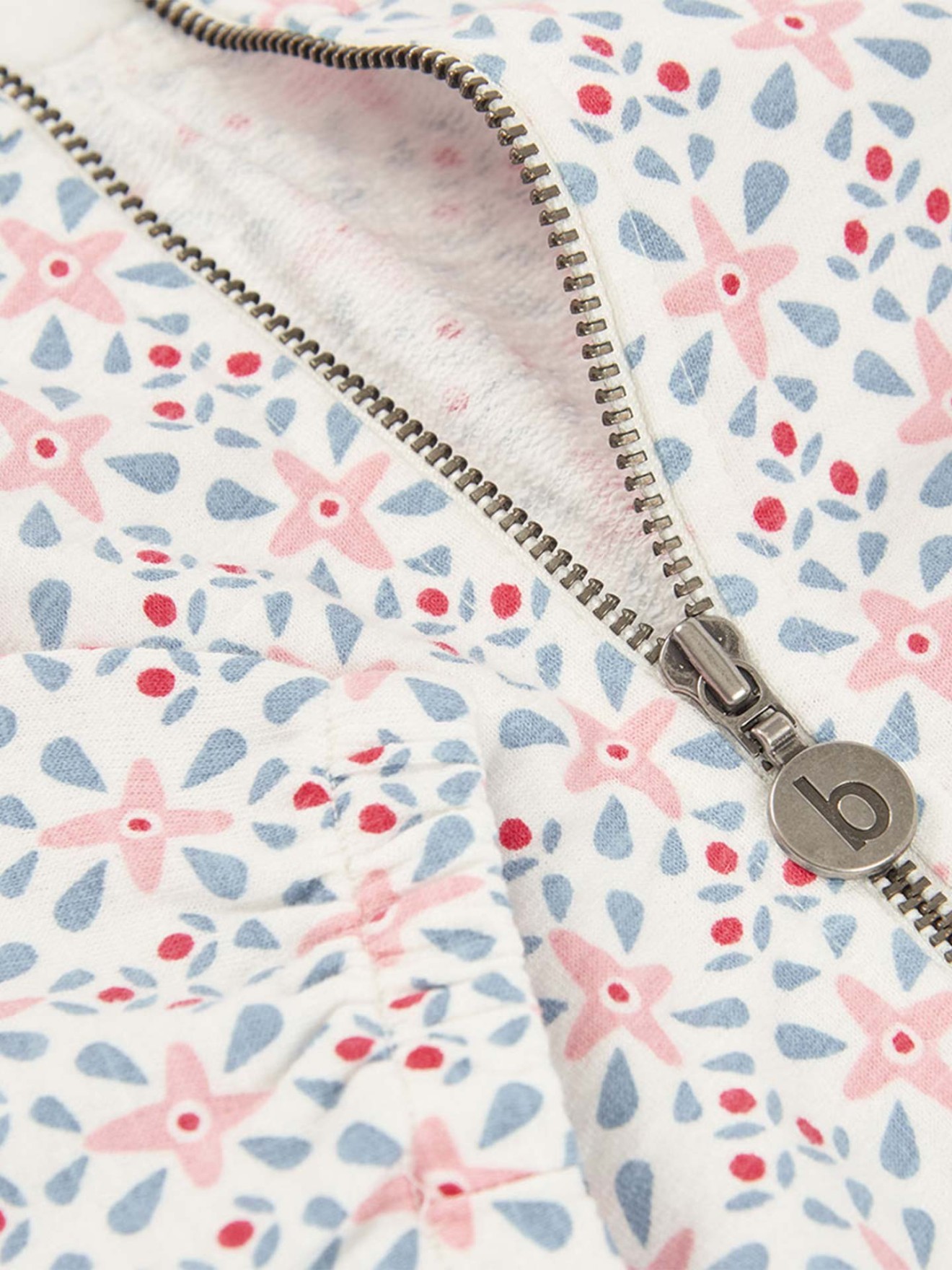 Casaco Estampado com Capuz Remov�vel