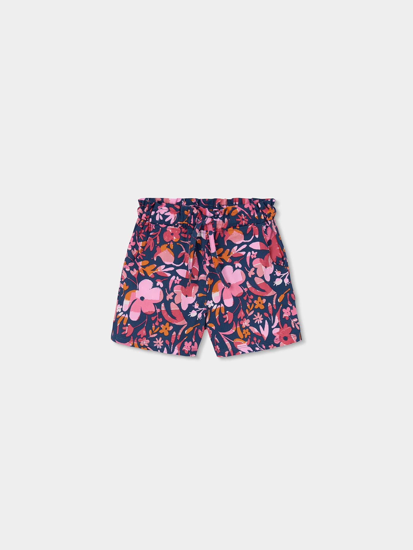 Calções com Padrão Floral