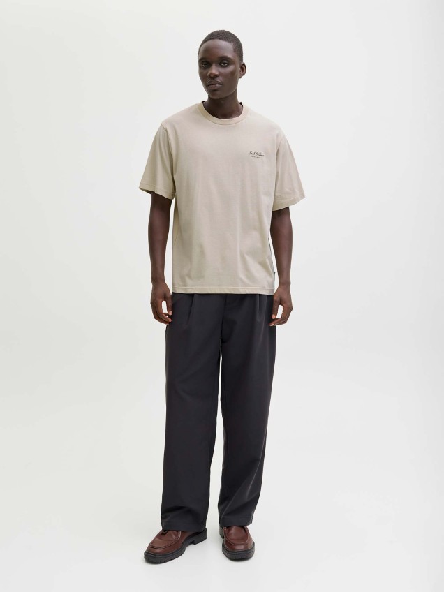 T-shirt Relaxed Fit com Estampado