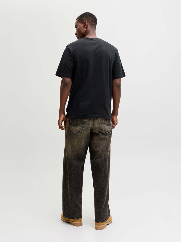 T-shirt Relaxed Fit com Estampado