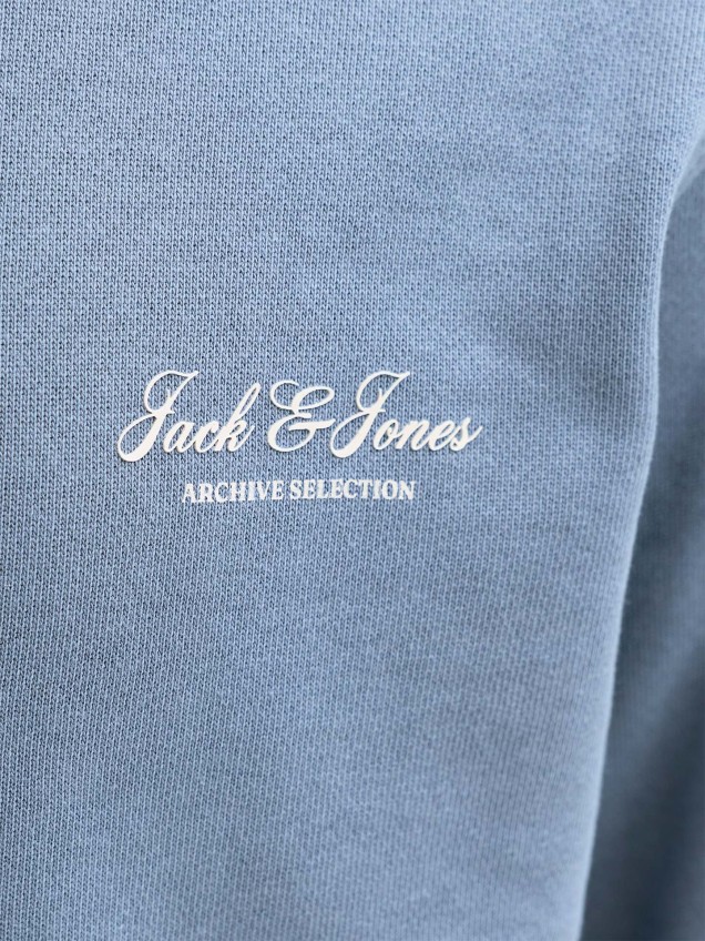 Sweatshirt com Logo Bordado