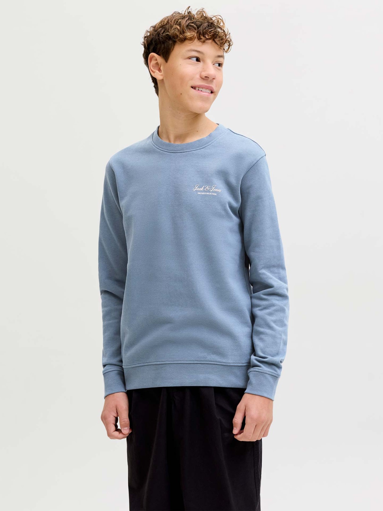 Sweatshirt com Logo Bordado
