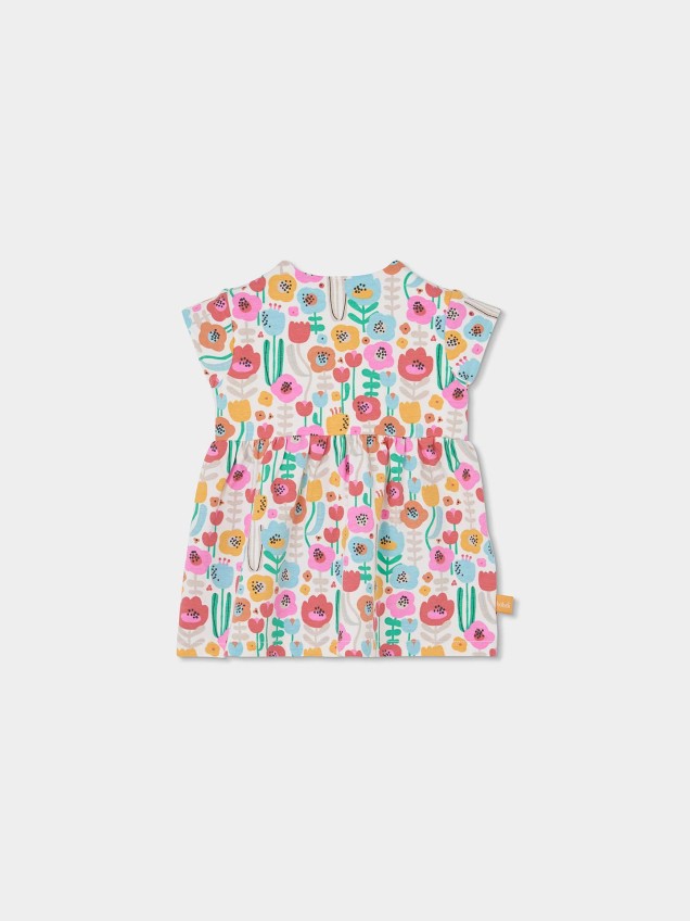Conjunto de Vestido e Tapa-fraldas
