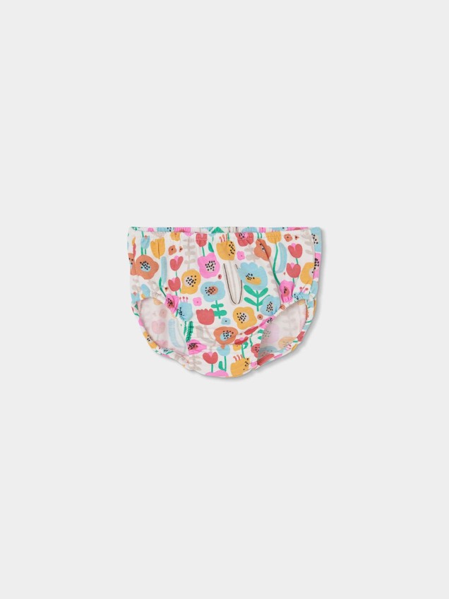 Conjunto de Vestido e Tapa-fraldas
