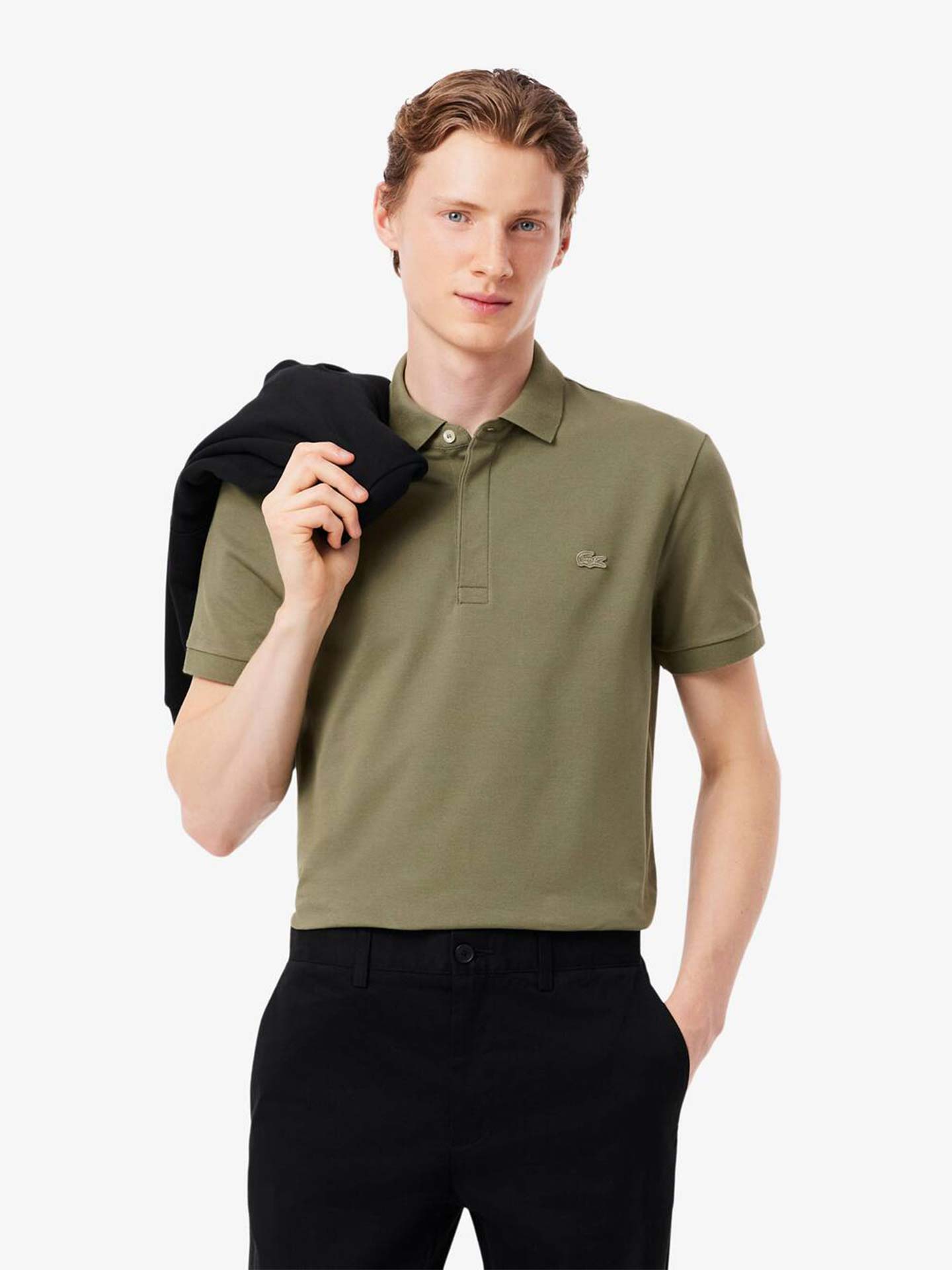 Polo Paris em Piqué de Algodão Elástico