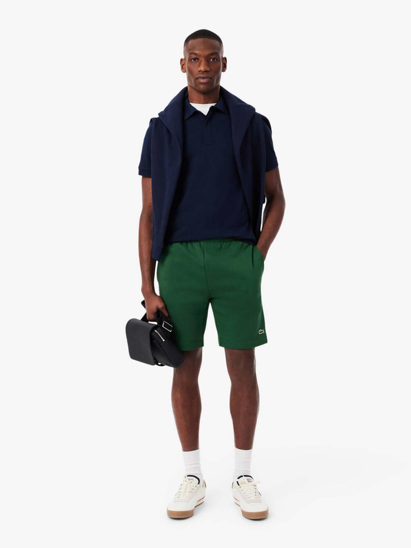 Polo Paris em Piqu� de Algod�o El�stico