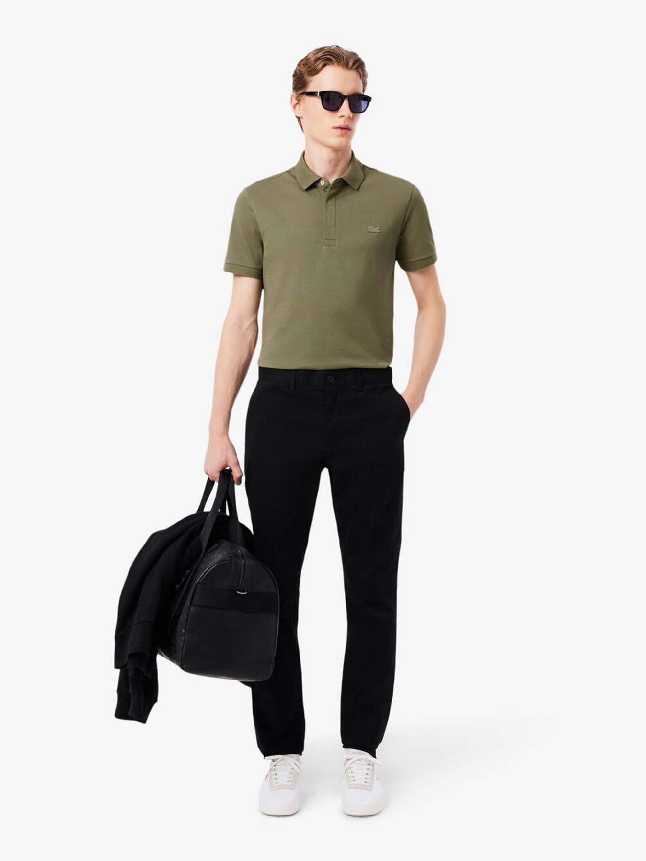 Polo Paris em Piqué de Algodão Elástico