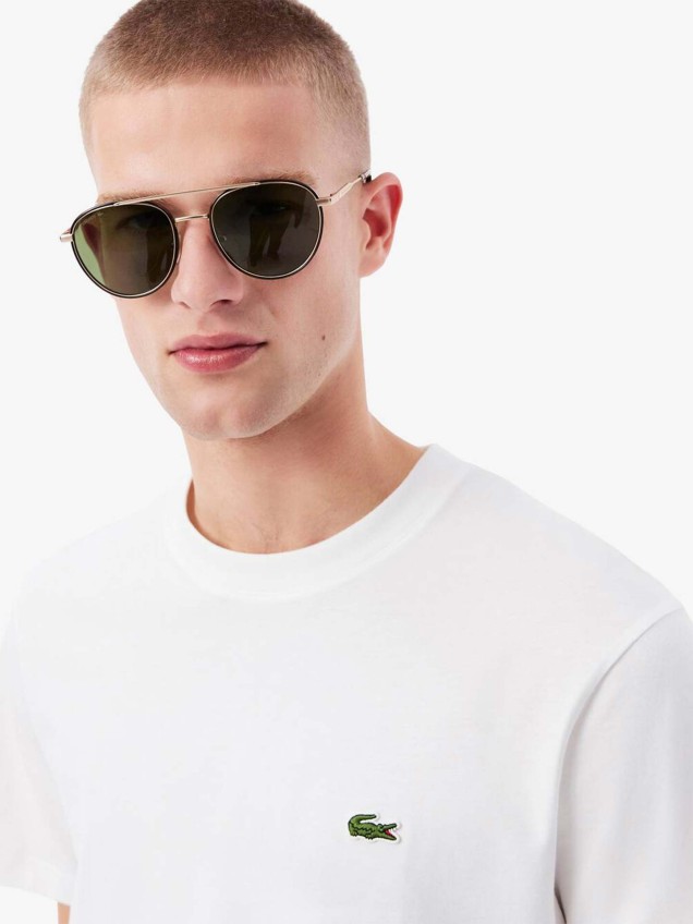 T-shirt com Logótipo Bordado