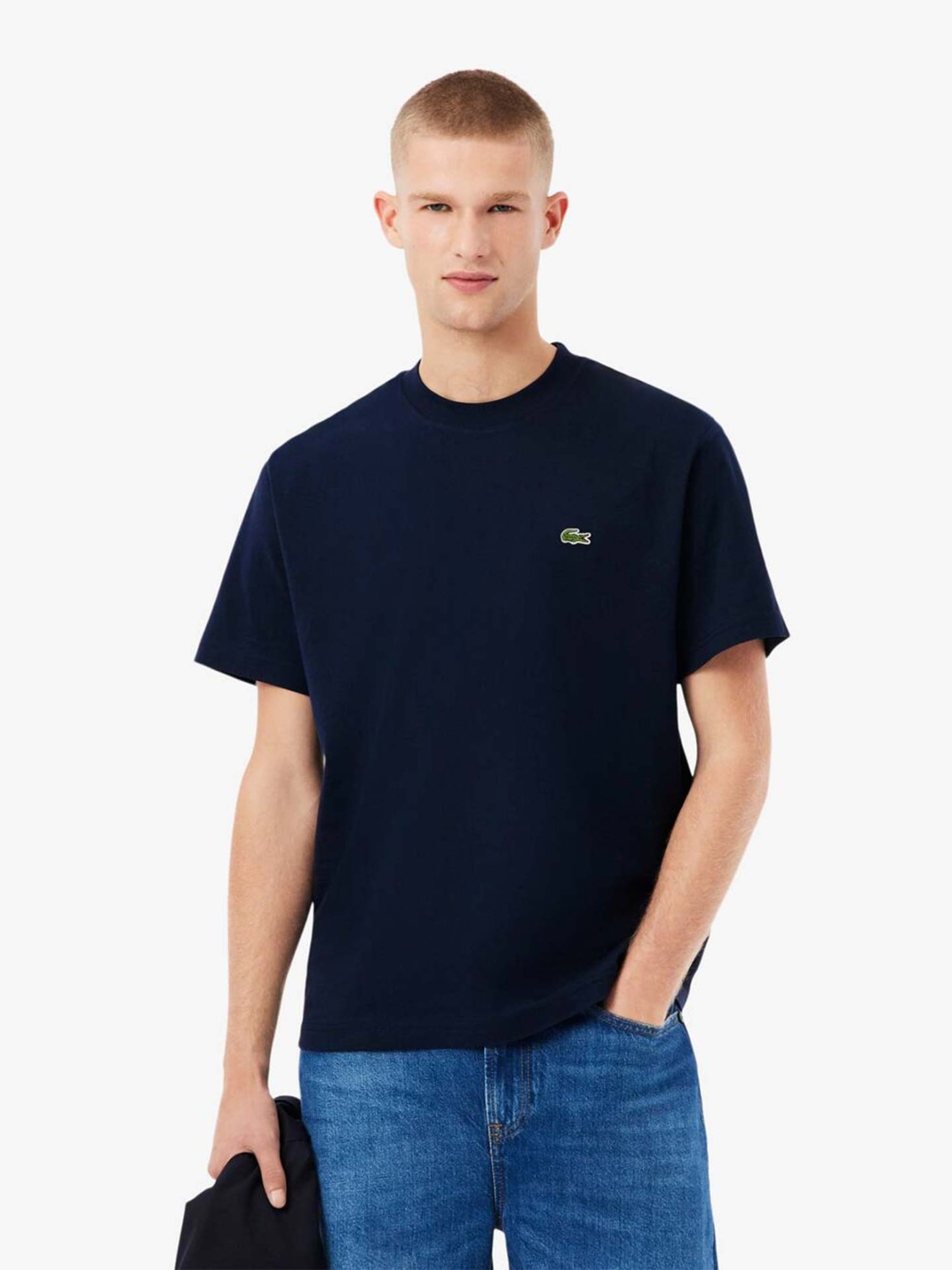T-shirt com Log�tipo Bordado