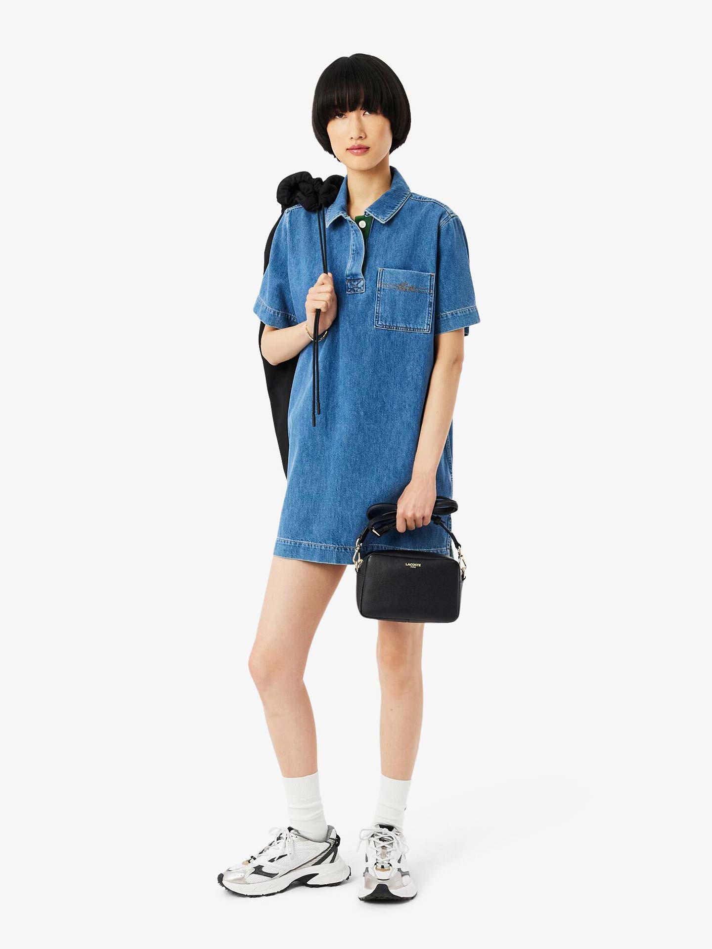 Mala de Ombro Champs-Élysées em Pele