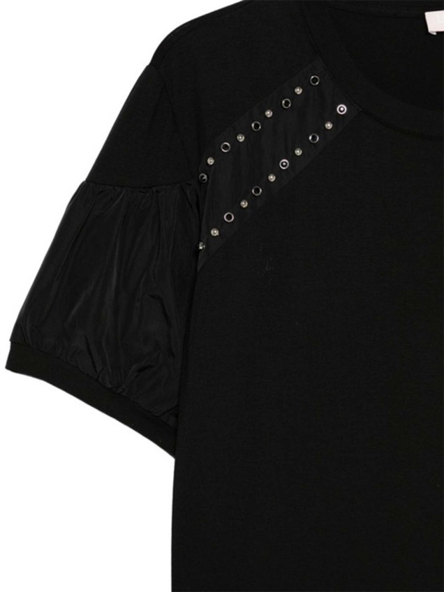 T-shirt com Mangas Balão