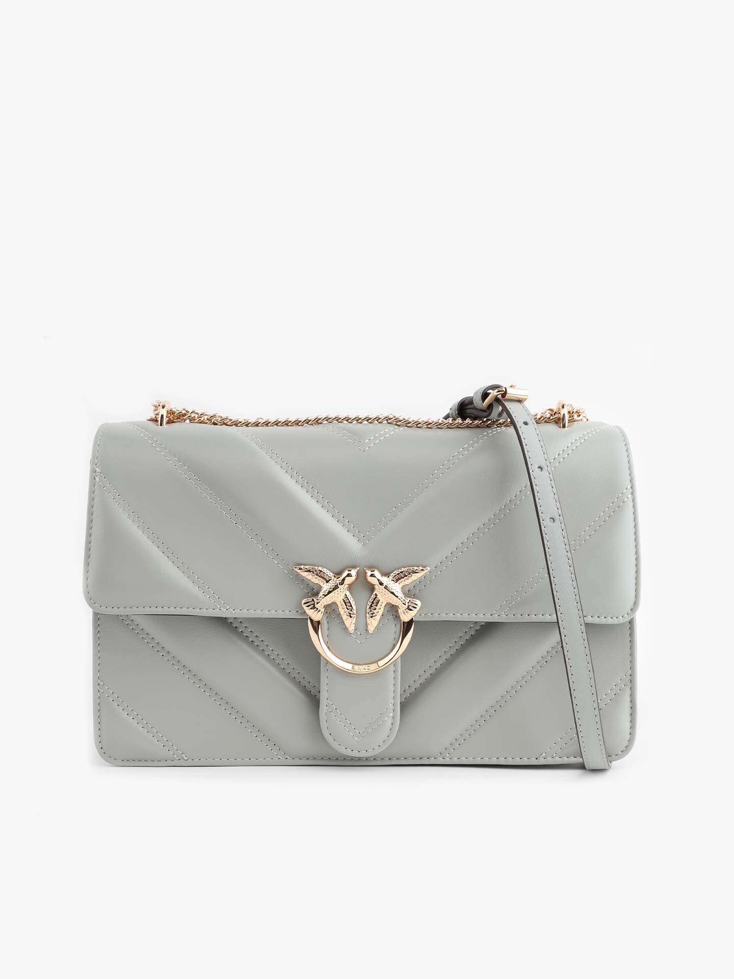 Mala de Tiracolo Love One Classic Trip em Pele