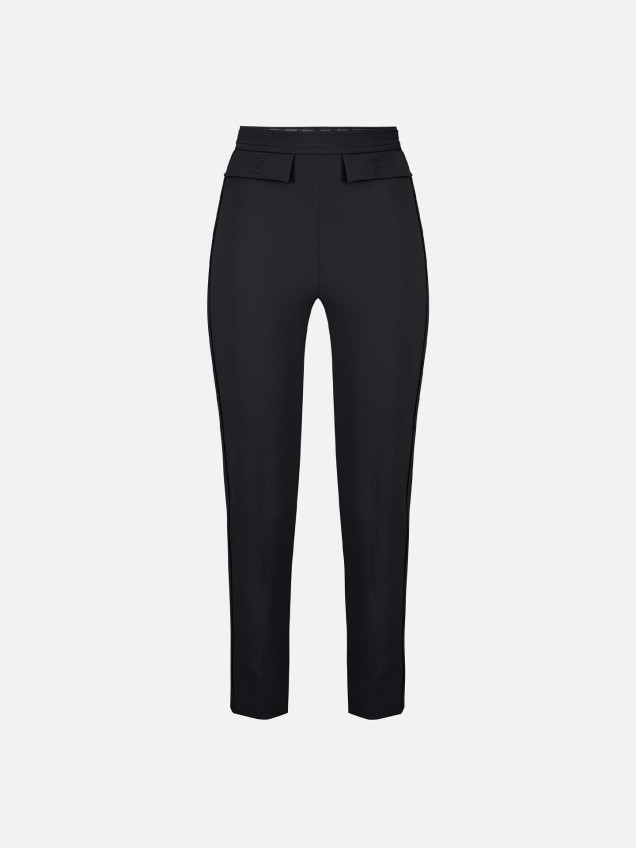 Calças Cropped Elásticas