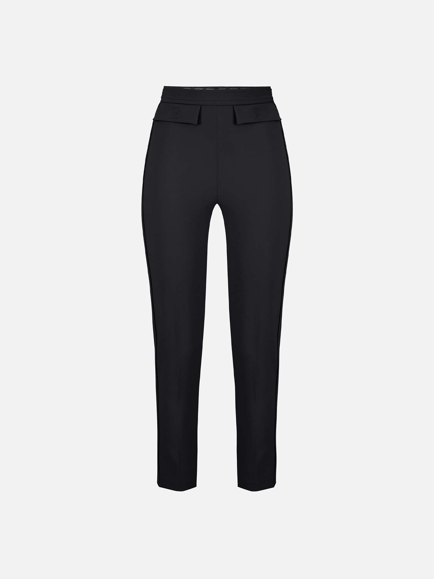 Calças Cropped Elásticas