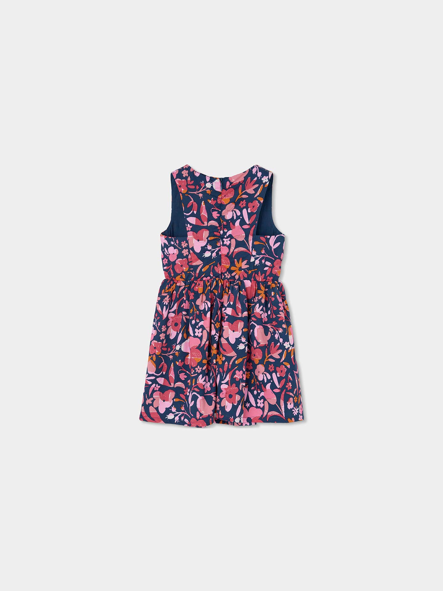 Vestido com Padrão Floral