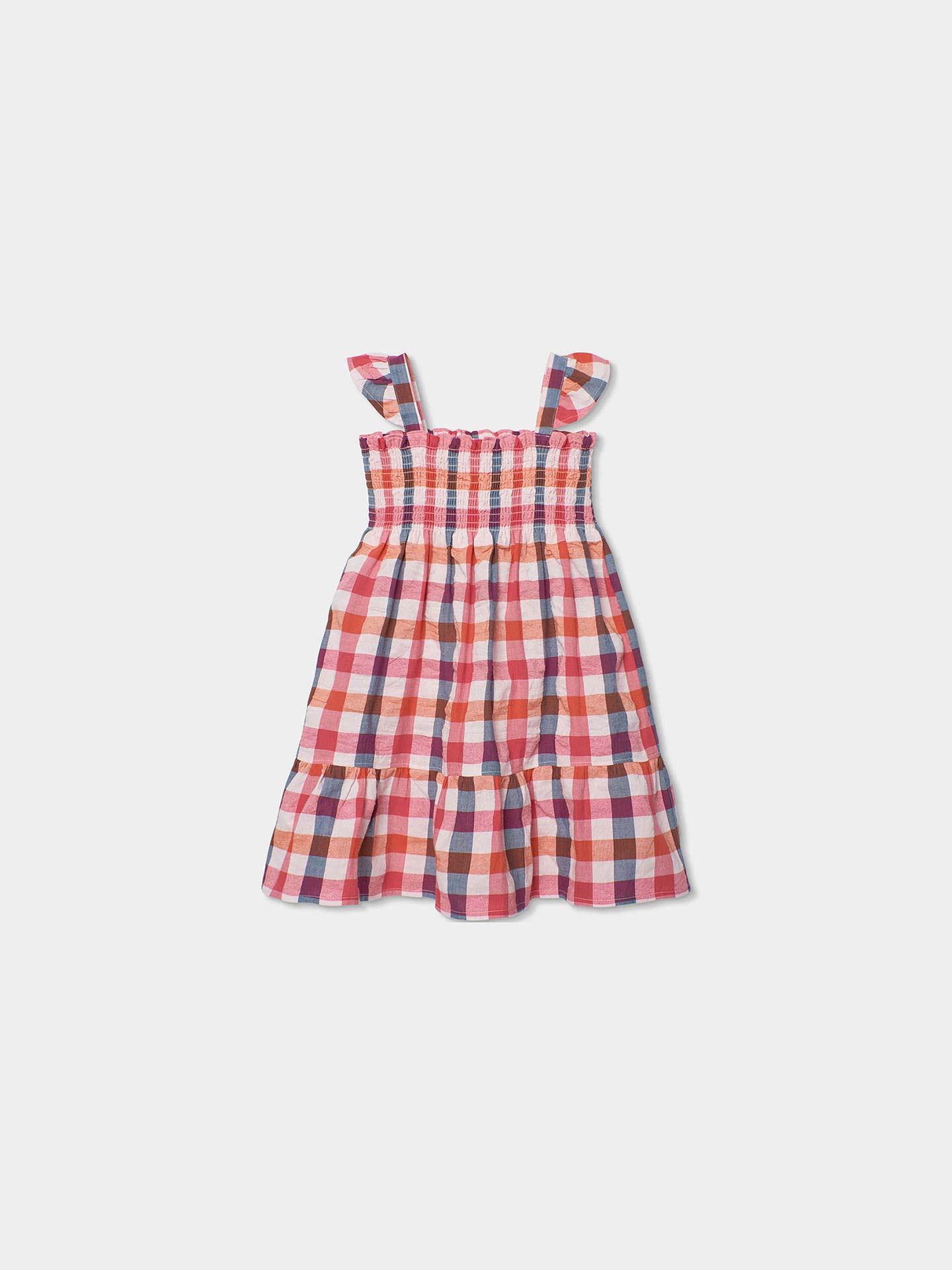 Vestido de Algodão aos Quadros