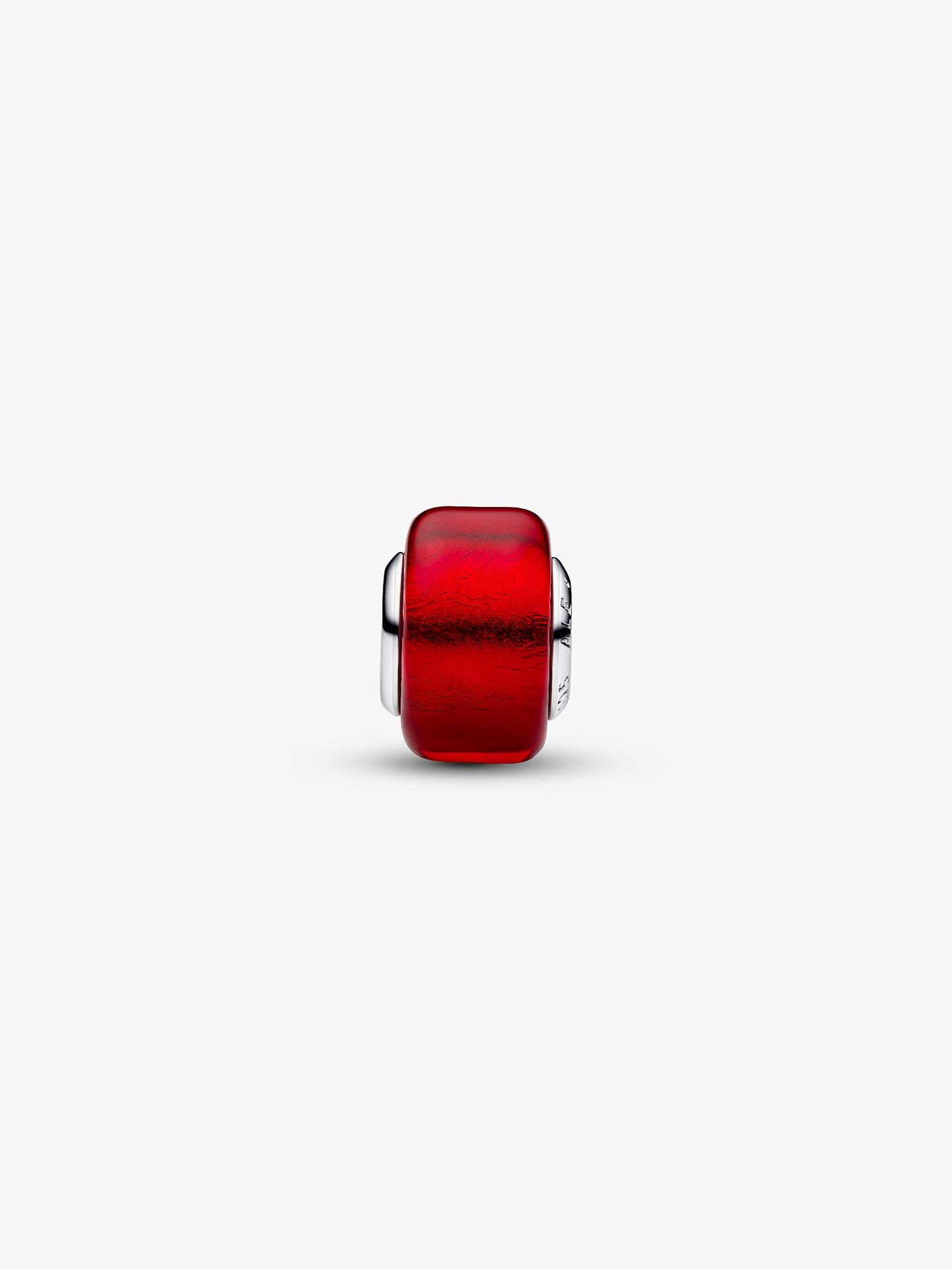 Conta Vidro Murano Vermelho