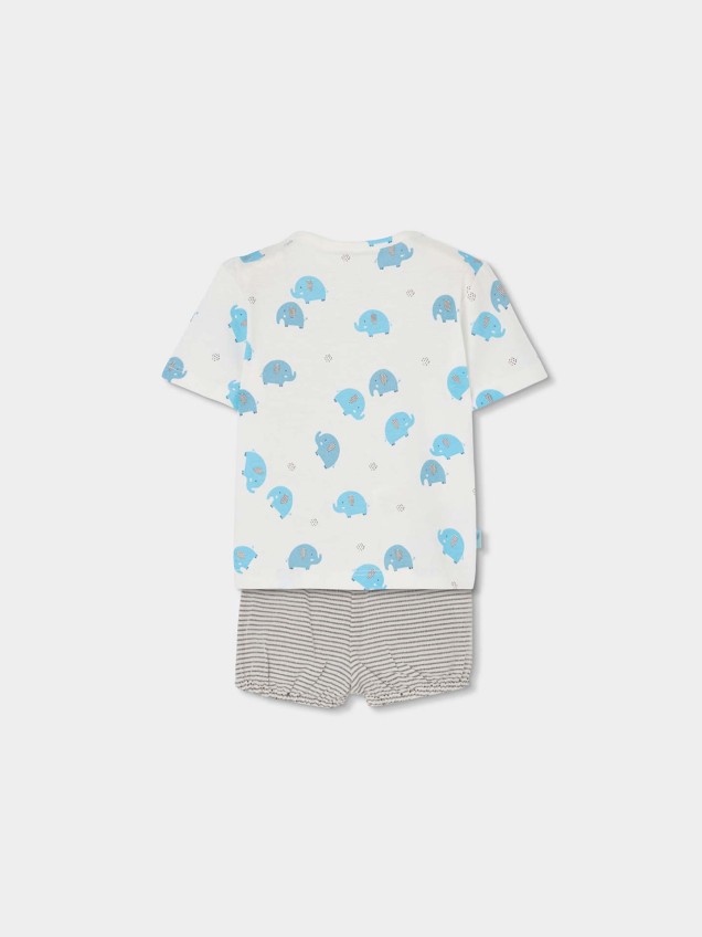 Conjunto de T-shirt e Calções