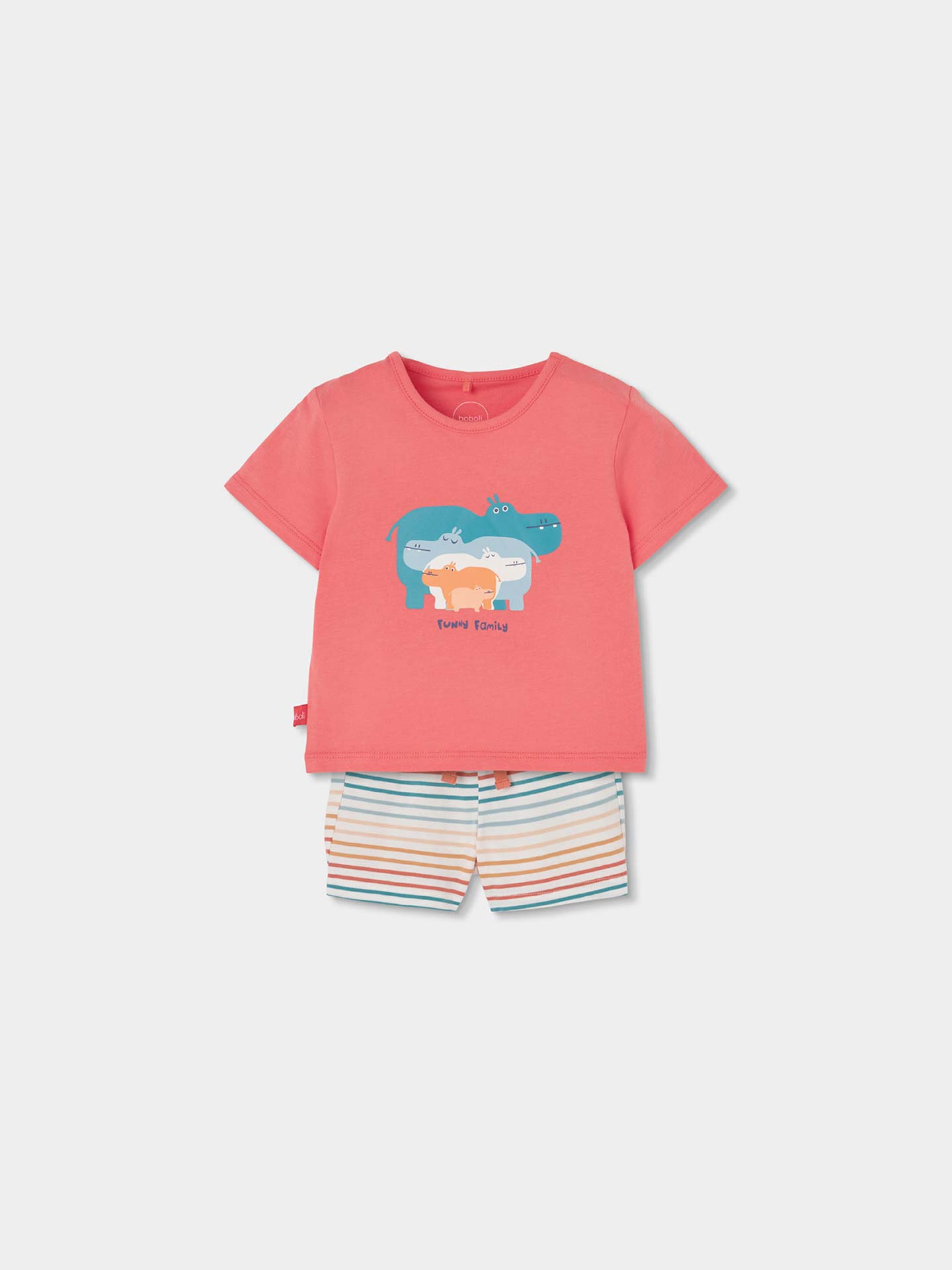 Conjunto de T-shirt e Calções