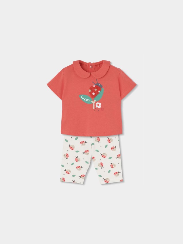 Conjunto de T-shirt e Leggings