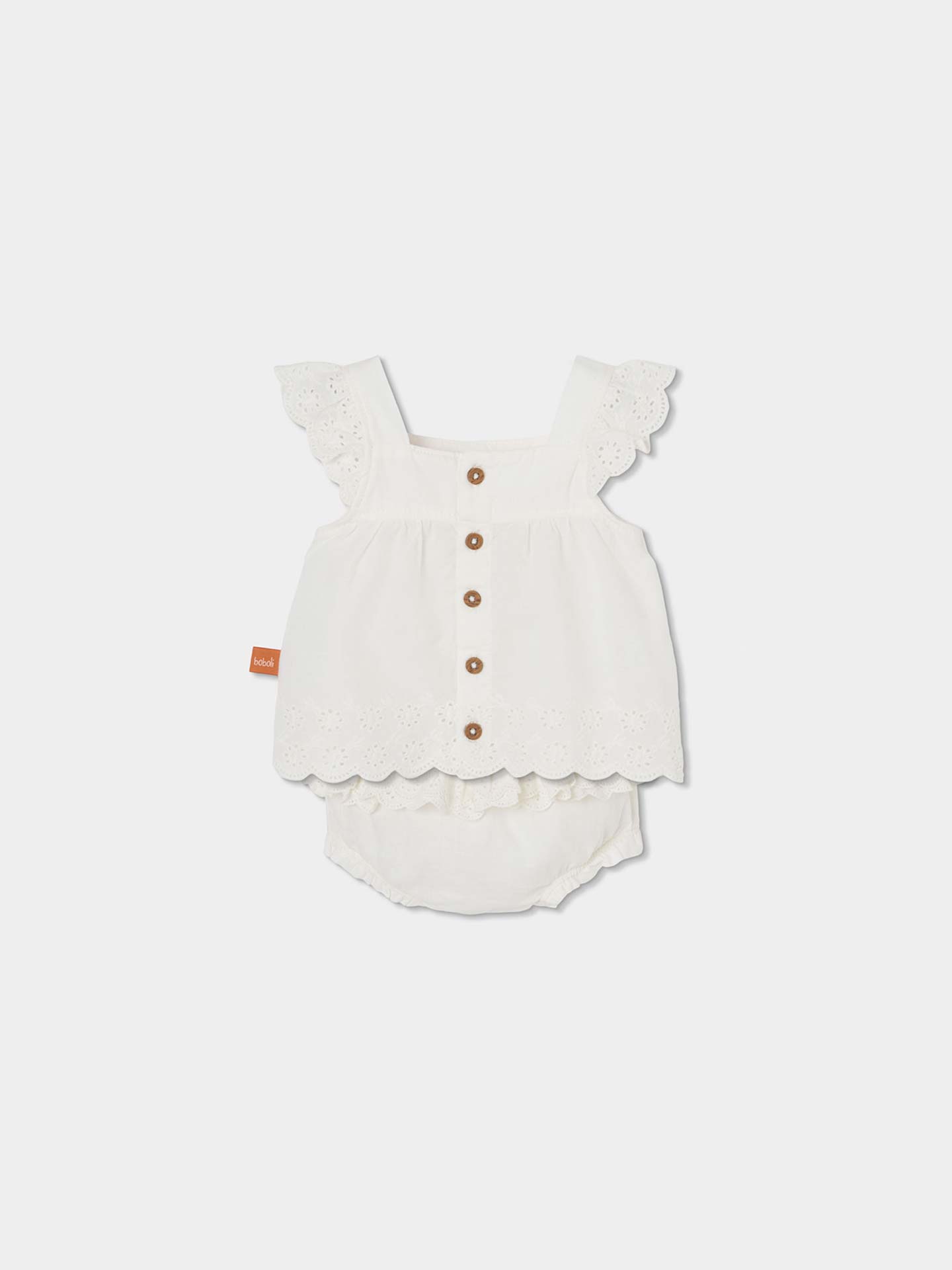 Conjunto de Top e Tapa-fraldas