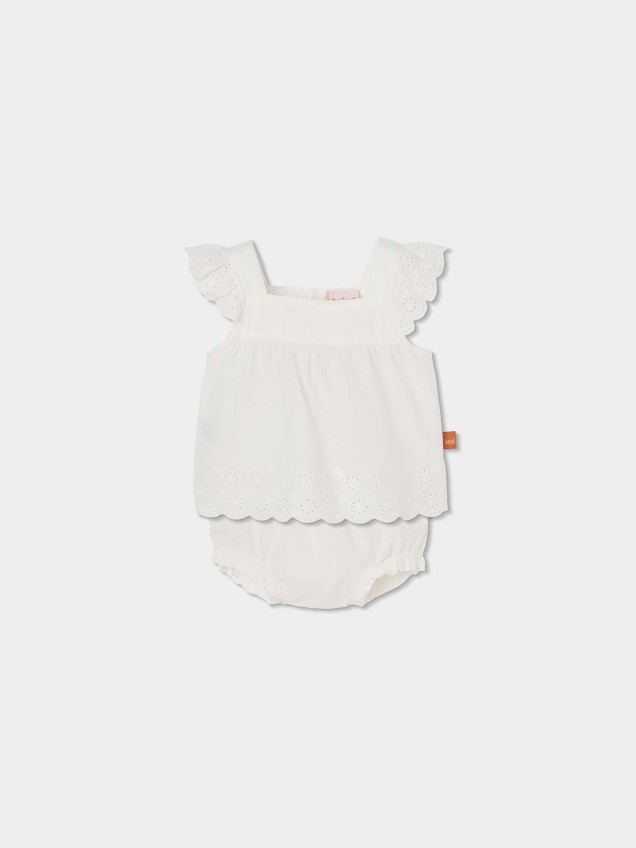 Conjunto de Top e Tapa-fraldas