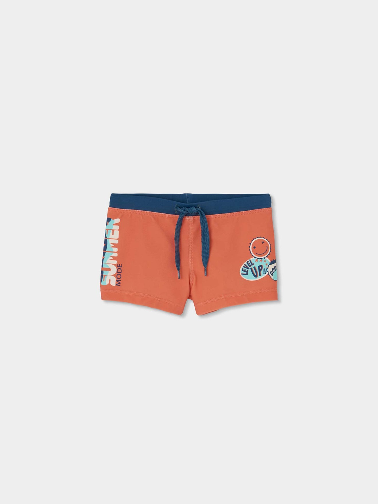 Cal��es de Banho Estampados com Cord�o