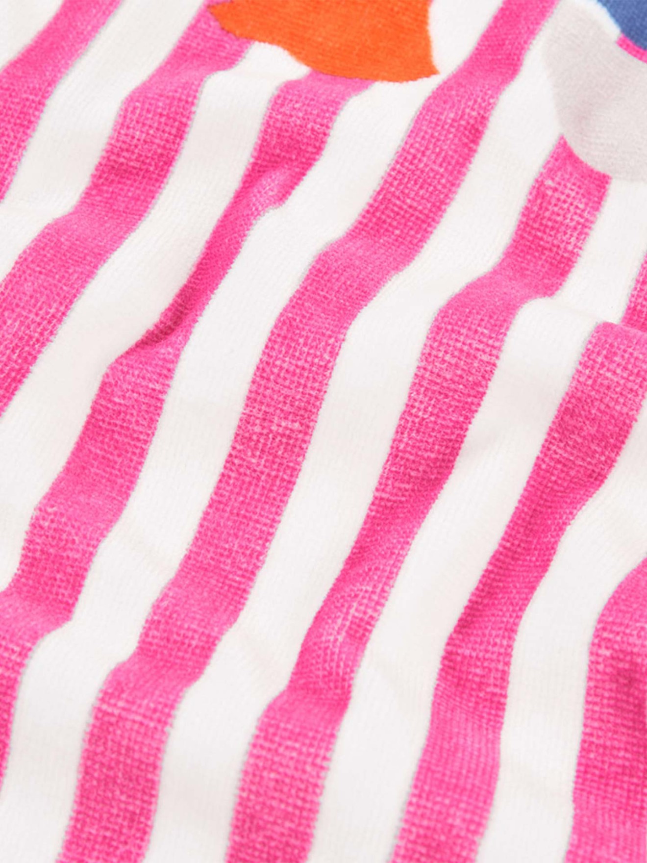 Toalha Poncho com Padr�o de Riscas
